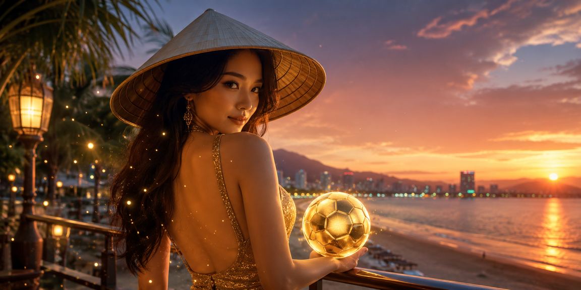 Người dùng Sài Gòn đội nón lá xem kèo thể thao trên điện thoại
